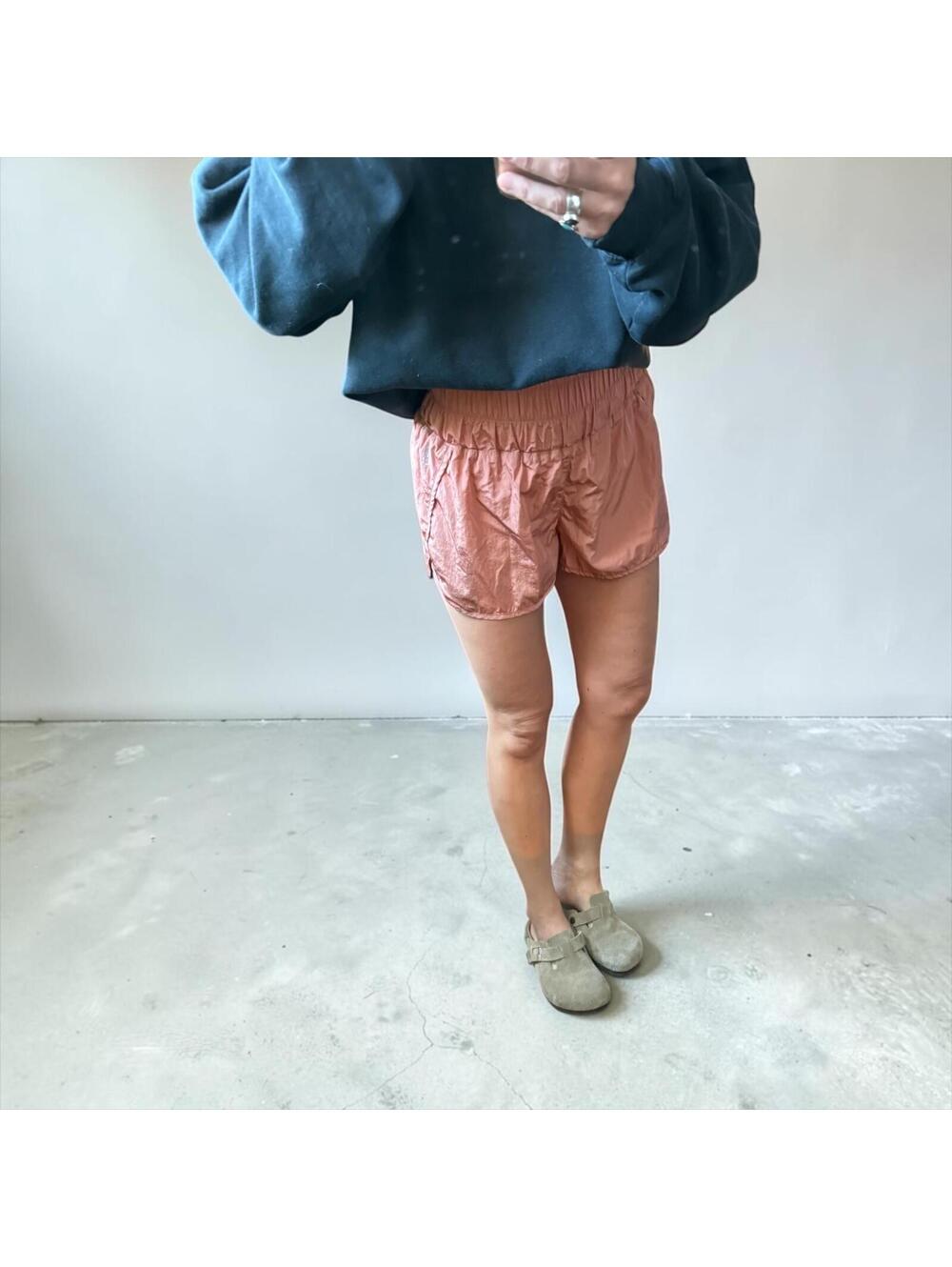 Free People Movement Dusty Rose Shorts